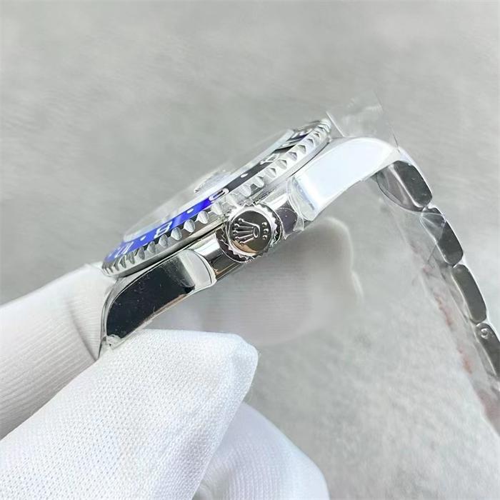 Rolex GMT-Master II 40mm 126710BLNR Batman Black Dial Blue Black Cerachrom Bezel Oyster Bracelet Watch - الصورة 4