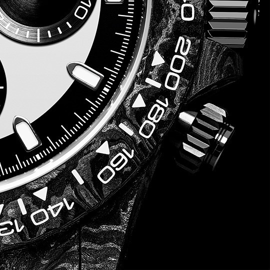 DiW Speedster White Carbon Daytona 40mm Custom Rolex Daytona 116500LN Panda Dial Watch - Imagem 6