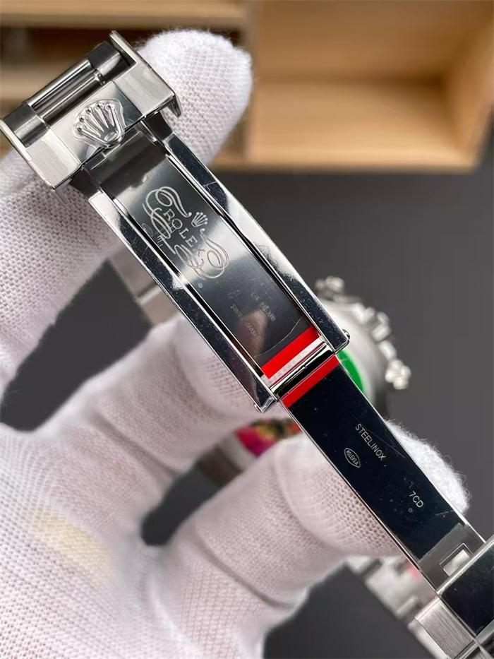 Rolex Daytona 40mm 116500LN White Panda Dial Black Cerachrom Bezel Oyster Bracelet Watch - الصورة 4