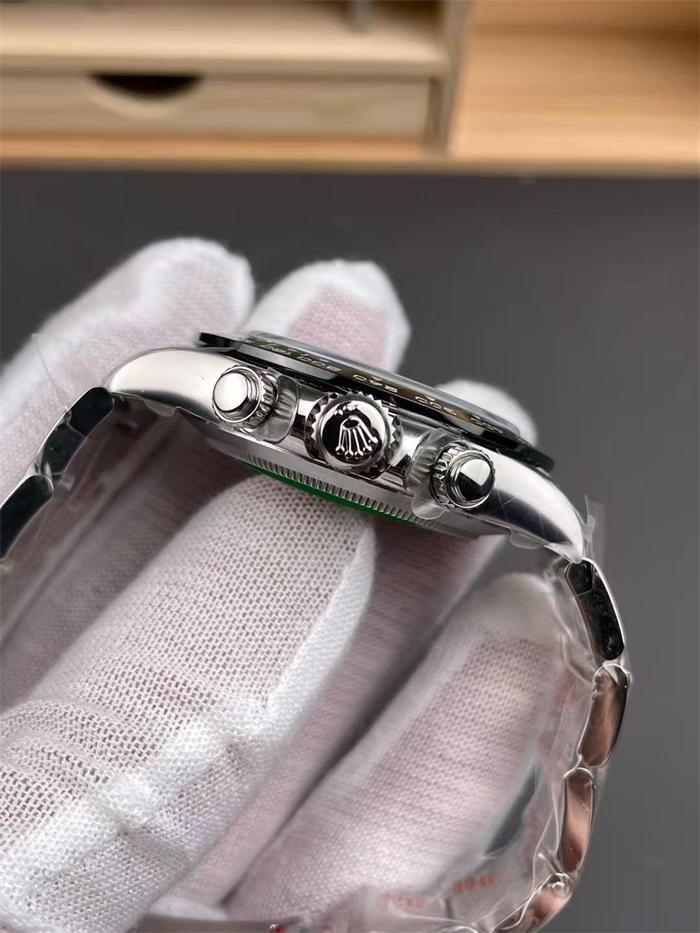 Rolex Daytona 40mm 116500LN White Panda Dial Black Cerachrom Bezel Oyster Bracelet Watch - الصورة 5