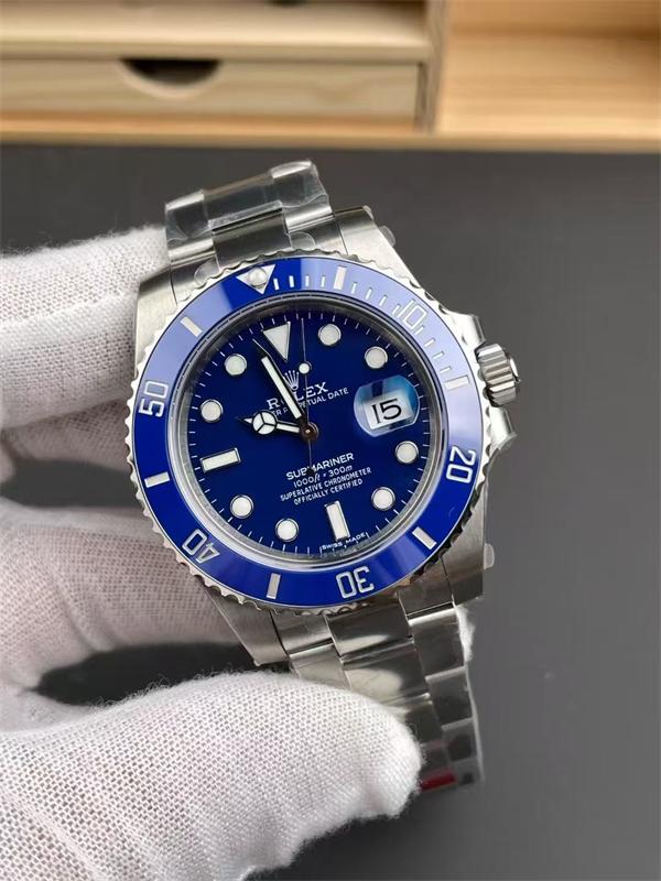 Rolex Submariner Date 40mm 116619LB Blue Dial Blue Cerachrom Bezel Oyster Bracelet Watch - Imagen 2