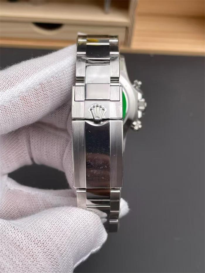 Rolex Daytona 40mm 116500LN White Panda Dial Black Cerachrom Bezel Oyster Bracelet Watch - الصورة 3