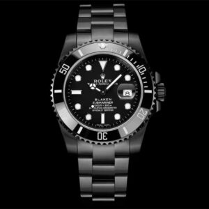 Blaken Rolex Submariner Date 40mm 116610LN Black DLC Custom Watch