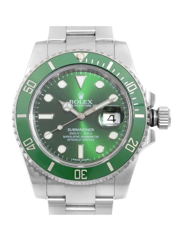 Rolex Submariner Oystersteel dive watch with black dial