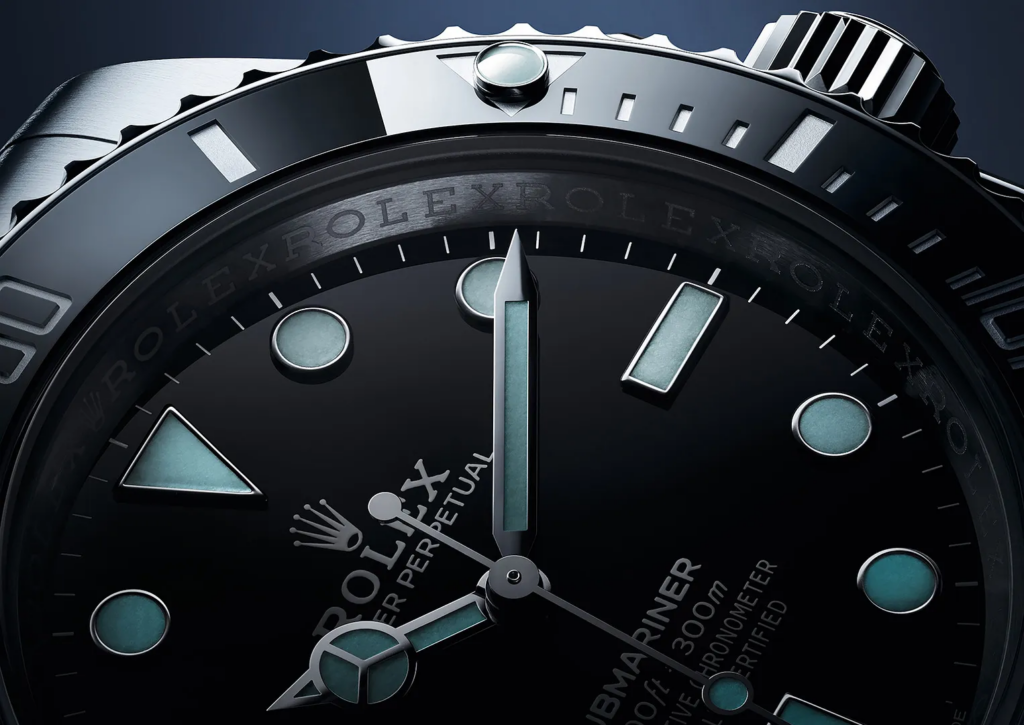 Rolex Submariner Date black dial luxury sports watch